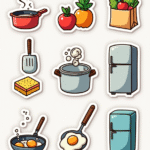 Household & Chores - Sticker Sheet v8